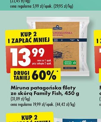 Biedronka Miruna patagońska family fish oferta
