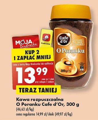 Biedronka Kawa cafe d'or o poranku oferta