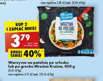 Biedronka Warzywa na patelnię po włosku mroźna kraina oferta