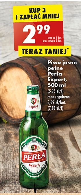 Biedronka Piwo perła export oferta