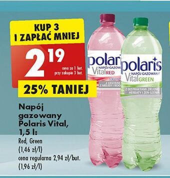 Biedronka Woda red polaris vital oferta