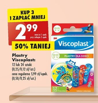 Biedronka Plastry dla dzieci viscoplast oferta