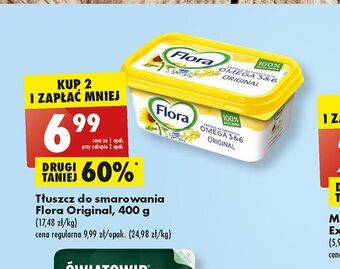 Biedronka Margaryna original flora omega 3&6 oferta