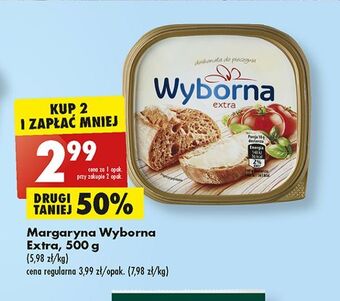 Biedronka Margaryna wyborna extra (biedronka) oferta