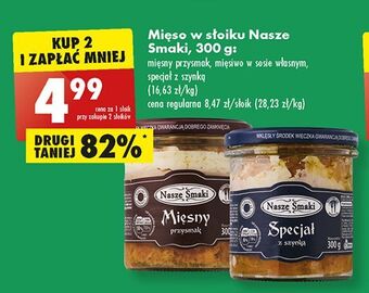 Biedronka Mięsny przysmak nasze smaki oferta