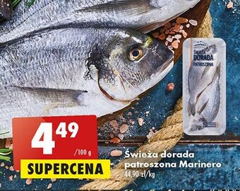 Biedronka Dorada patroszona świeża marinero oferta