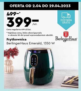 Biedronka Frytownica emerald 1350 w berlinger haus oferta
