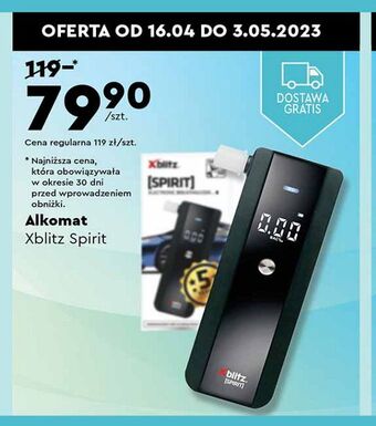 Biedronka Alkomat spirit xblitz oferta
