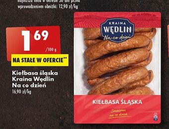 Biedronka Kiełbasa śląska kraina wędlin oferta
