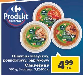 Carrefour Hummus pomidorowy carrefour sensation oferta