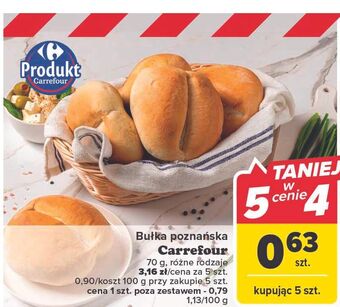 Carrefour Bułka poznańska oferta