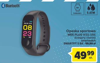 Carrefour Opaska smartfit s bk wee plug oferta