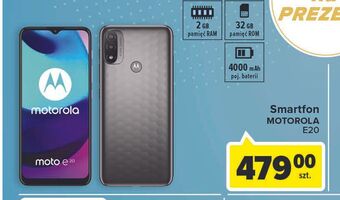 Carrefour Smartfon e20 motorola oferta
