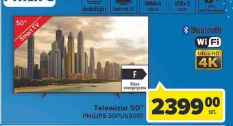 Carrefour Telewizor 50 50pus8007/12 philips oferta