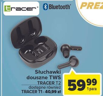 Carrefour Słuchawki t1 tws tracer oferta