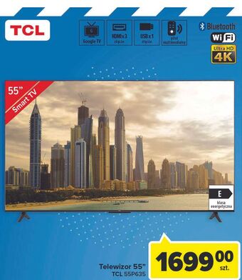 Carrefour Telewizor 55 led 55p635 tcl oferta