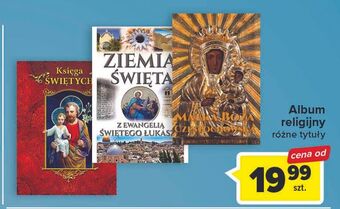 Carrefour Ziemia święta z ewangelią świętego łukasza oferta