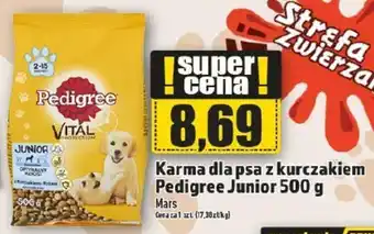 Topaz Pedigree Karma dla psa z kurczakiem Junior 500g oferta