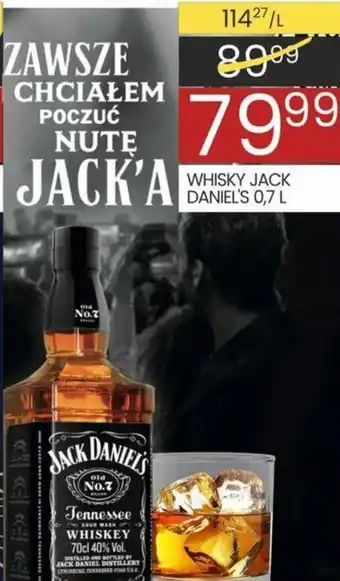 Wafelek Jack Daniel's Whisky 0,7l oferta