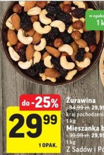 Intermarche Mieszanka Bakaliowa 1kg oferta