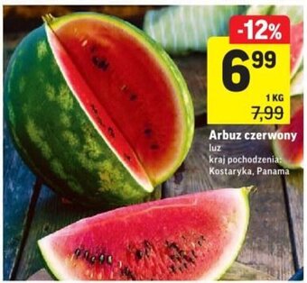 Intermarche Arbuz czerwony luz 1kg oferta