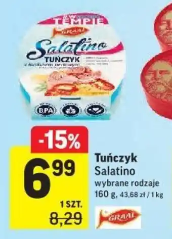 Intermarche Gral Tuńczyk Salatino 160g oferta