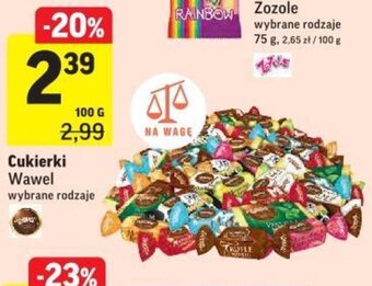 Intermarche Wawel Cukierki 100g oferta
