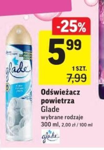 Intermarche Glade Odświeżacz powietrza 300ml oferta