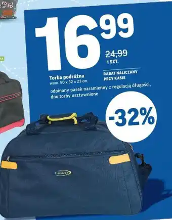 Intermarche Torba podróżna wym.: 50 x 32 x 23 cm oferta