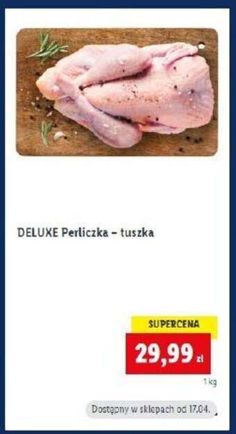 Lidl Deluxe perliczka - tuszka oferta