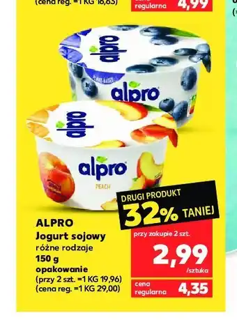 Kaufland Jogurt sojowy jagodowy oferta