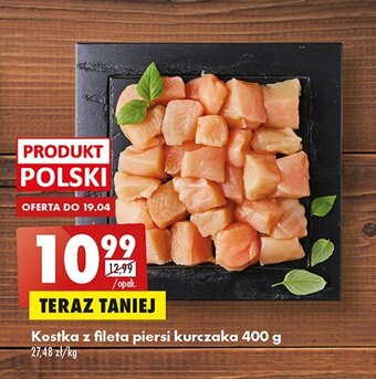 Biedronka Kostka z fileta z piersi kurczaka oferta