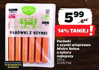 Netto Parówki z szynki oferta