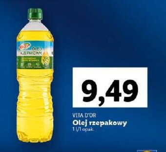 Lidl Vita D'Or Olej rzepakowy 1l oferta