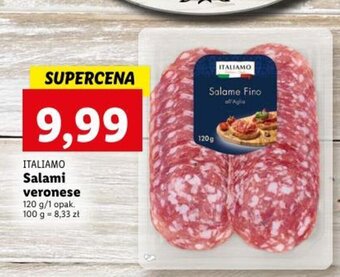 Lidl Italiamo Salami veronese 120g oferta