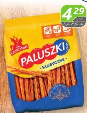 Społem Lajkonik paluszki klasyczne 200 g oferta