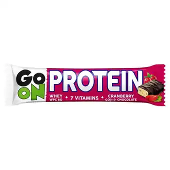 Społem Sante go on protein baton z żurawiną i jagodami goji w czekoladzie 50 g oferta