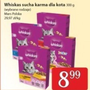 Społem Karma dla kota whiskas oferta
