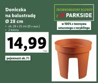 Lidl Parkside Doniczka na balustradę śr. 28cm oferta