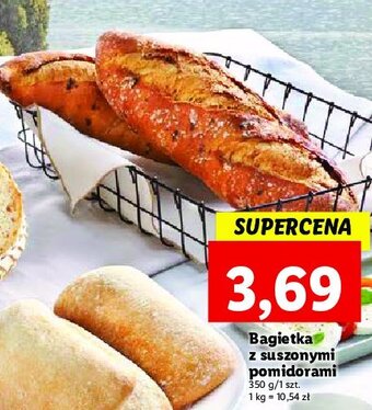 Bagietka z suszonymi pomidorami