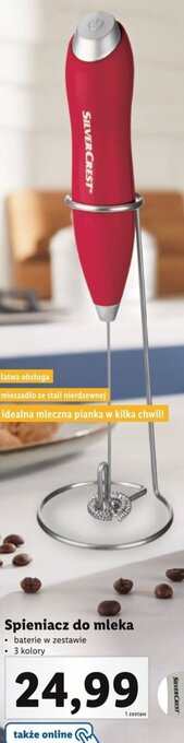 Lidl SilverCrest Spieniacz do mleka oferta