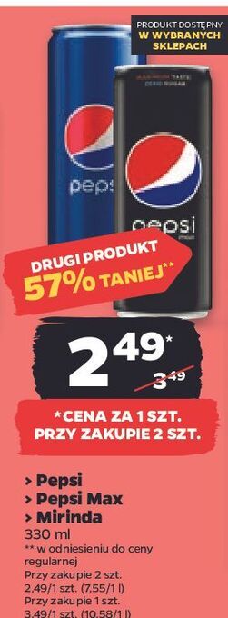 Netto Napój orange mirinda oferta