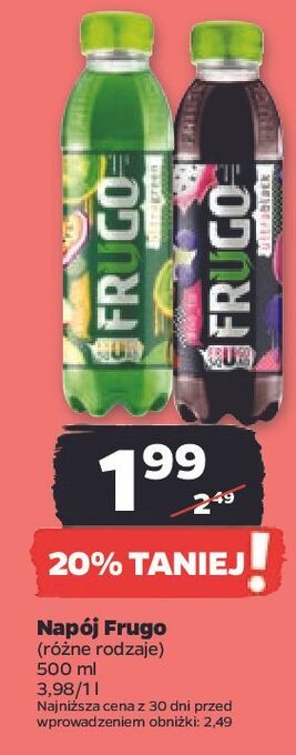 Netto Napój zielony frugo oferta