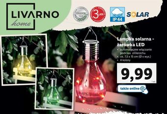 Lampa solarna led livarno home
