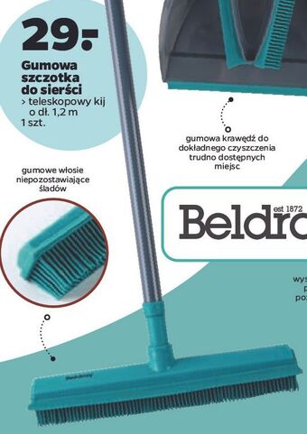 Netto Gumowa szczotka do sierści beldray oferta