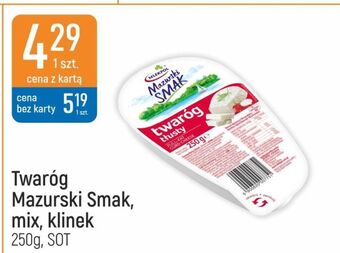 E.Leclerc Twaróg tłusty mazurski smak oferta