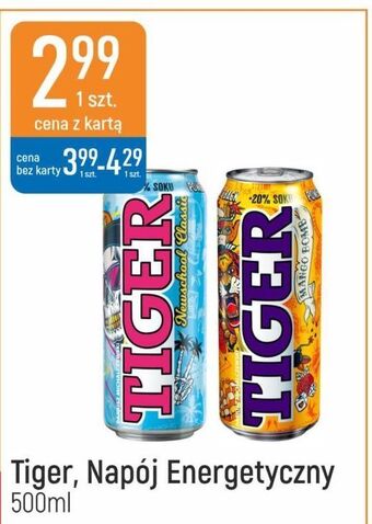 E.Leclerc Napój newschool classic tiger energy drink oferta
