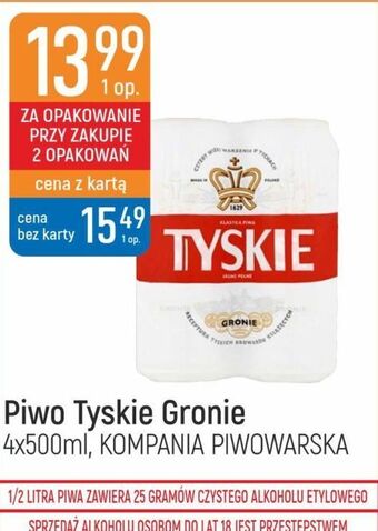 E.Leclerc Piwo tyskie gronie oferta