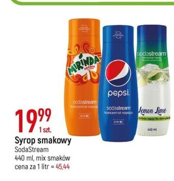 E.Leclerc Sok do przygotowania napojów gazowanych lemon lime sodastream oferta