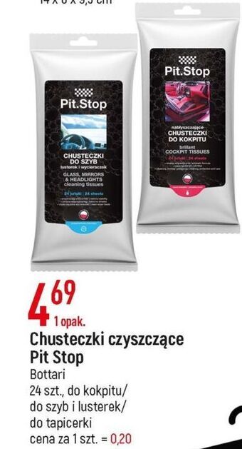 E.Leclerc Chusteczki do szyb lusterek i reflektorów pit stop oferta